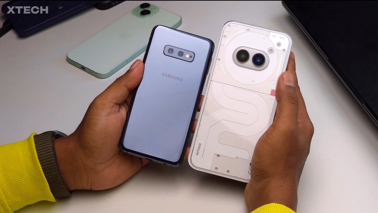 Nothing phone vs Galaxy S10e same same but different 